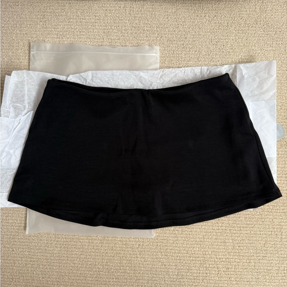 Geel Aria Black Mini Skort